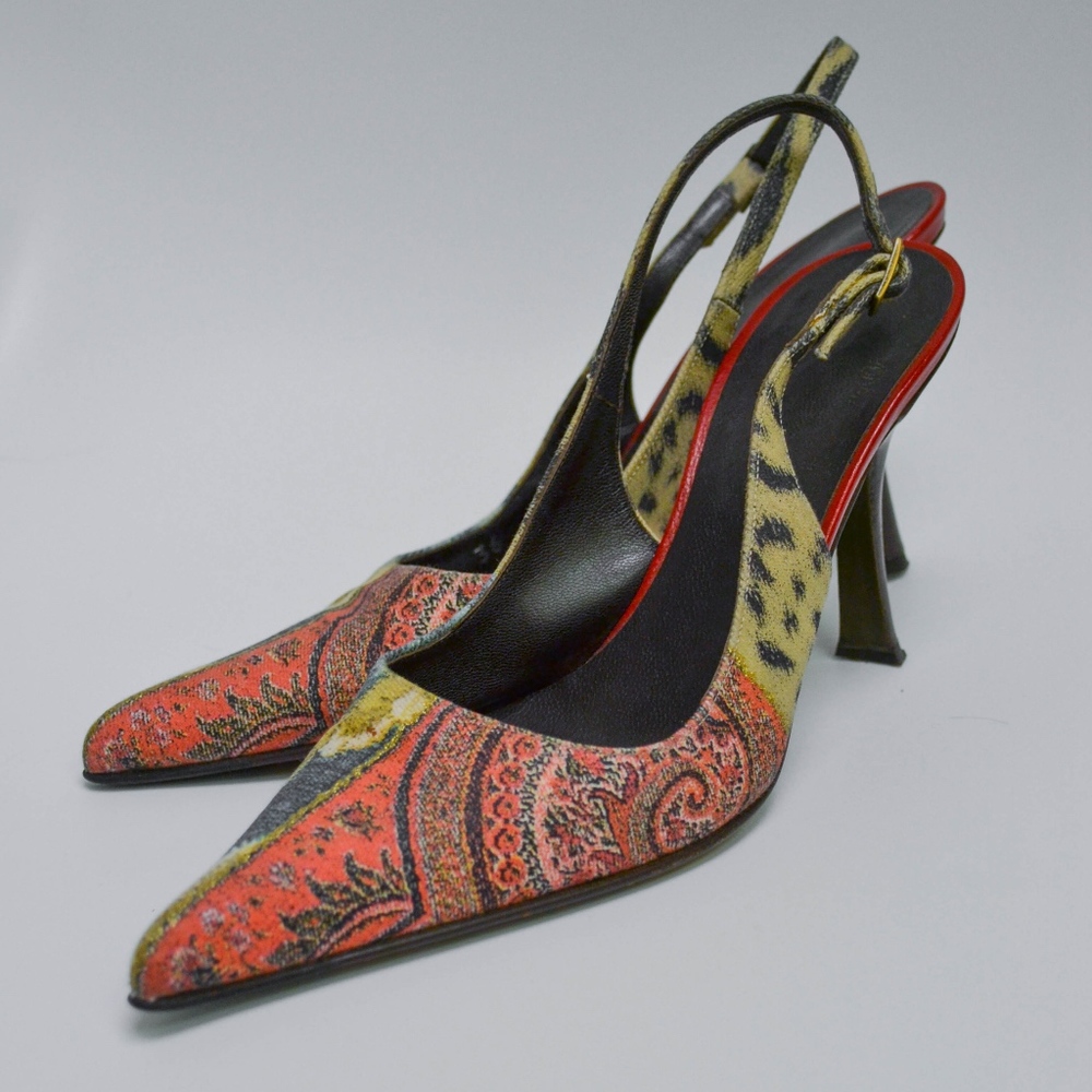 Roberto Cavalli Slingbacks